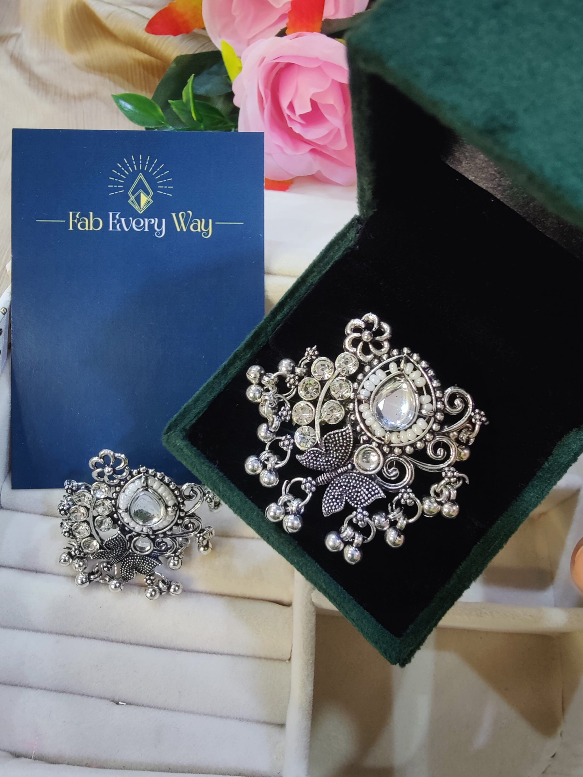 Stylish Oxidise Boho Style Finger Rings for Women | Trendy, Elegant & Daily Wear Rings